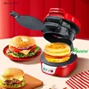 Household Hamburger Machine. Small. For Breakfast. Multi-Function. Light Food Machine. Make Delicious Snacks Easily at Home. 1