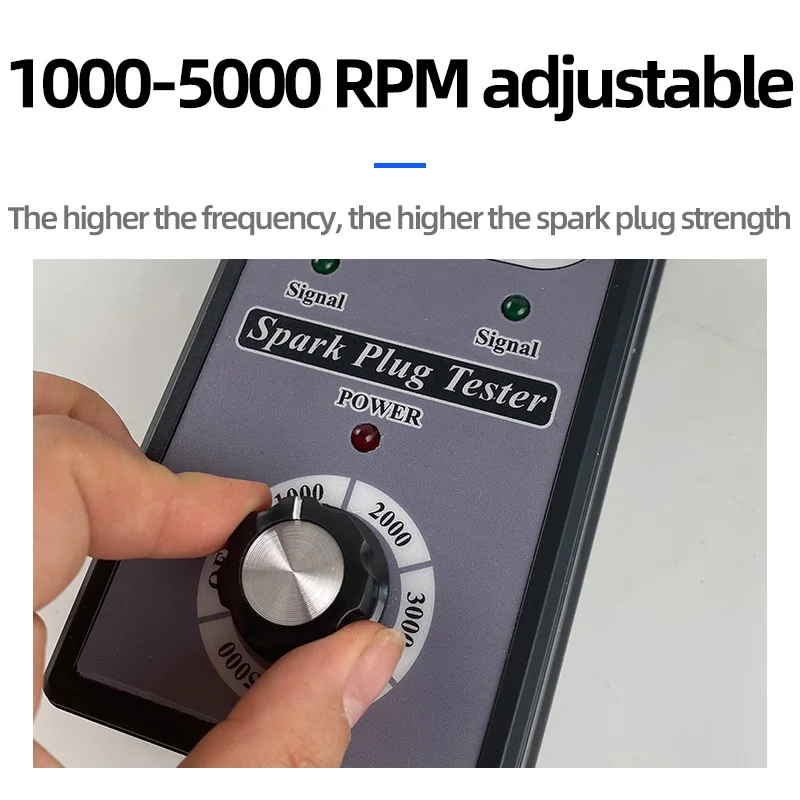 Automobile spark plug detector test bench fire gauge diagnostic detector high pressure ignition system fire detection 3