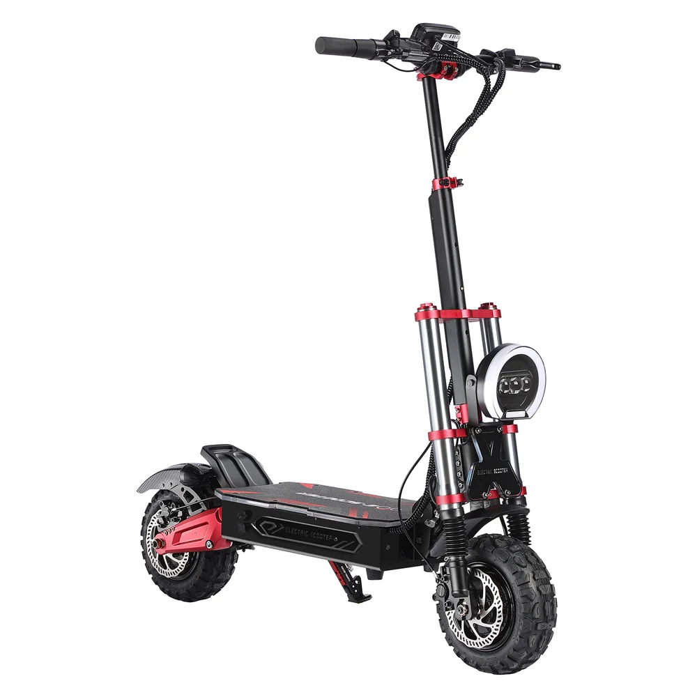 US Stock 11inhc Off-road 6000w 60v 38ah Lithium Battery NFC Foldable Adult Electric Scooter
