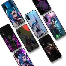 

Arcane jinx Phone Case for Samsung S20 lite S21 S10 S9 plus for Redmi Note8 9pro for Huawei Y6 cover