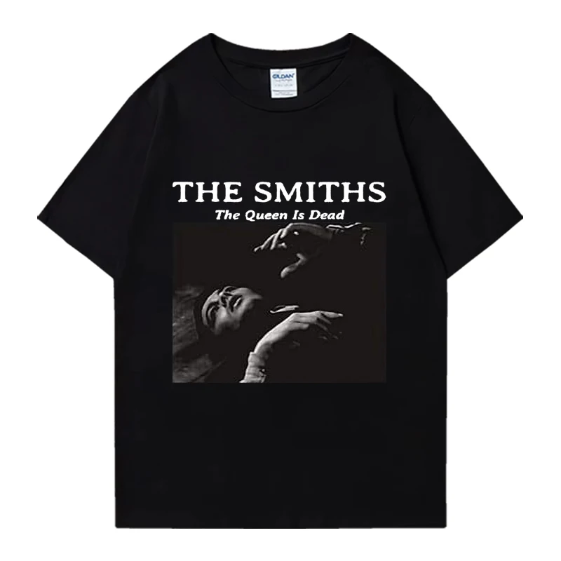 Vendita Calda The Smiths The Queen Ls Dead Album Magliette Unisex Vintage Manica Corta T-Shirt Uomo Donna Casual Abbigliamento In Puro Cotone