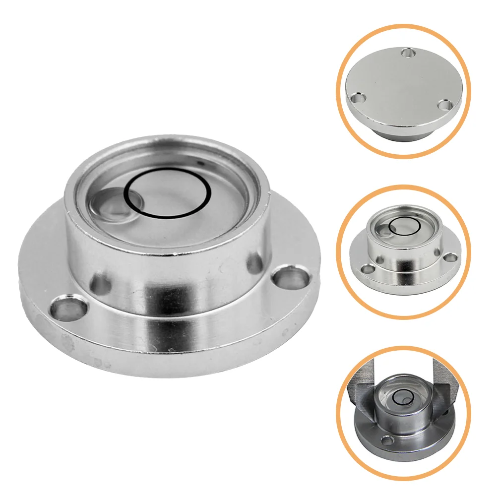 

Bubble Level Round Bubble Level High Precision Stainless Steel Small Camper Level