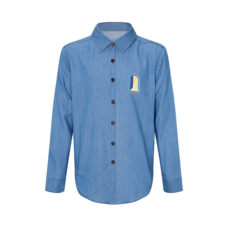 

Autumn And Winter Denim Shirts Men's Party Shirt christmas Gift For Men New Long-Sleeved Business Casual Shirt camisas de hombre