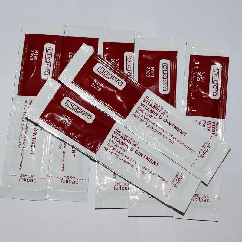 Fougera Vitamin A and D Tattoo Eyebrow Lip Repair Aftercare Anti Scar Healing Gel Cream Permanent Makeup PMU supplies