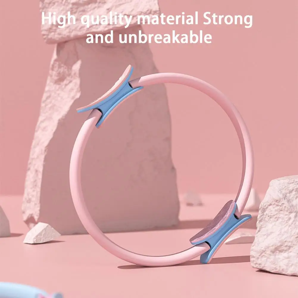 

Slim Yoga Wheel Multicolor Half Moon Handle Eco-friendly Slim Body Building Training Yoga Circle Home Supplies