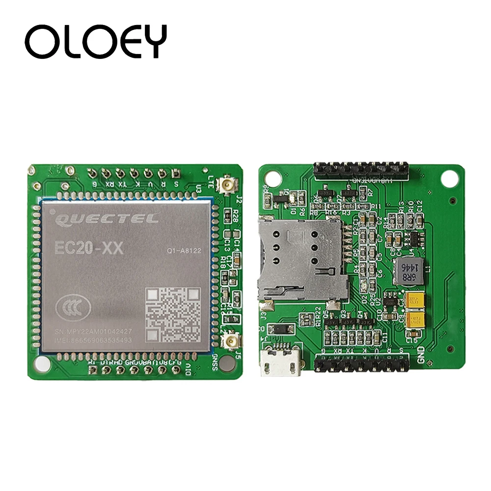 

Quectel EC200U-CN EC200UCNAA-N05-SGNSA Development Core Board EC200 Series LTE CAT1 Modem 4G Module Breakout Board Kit