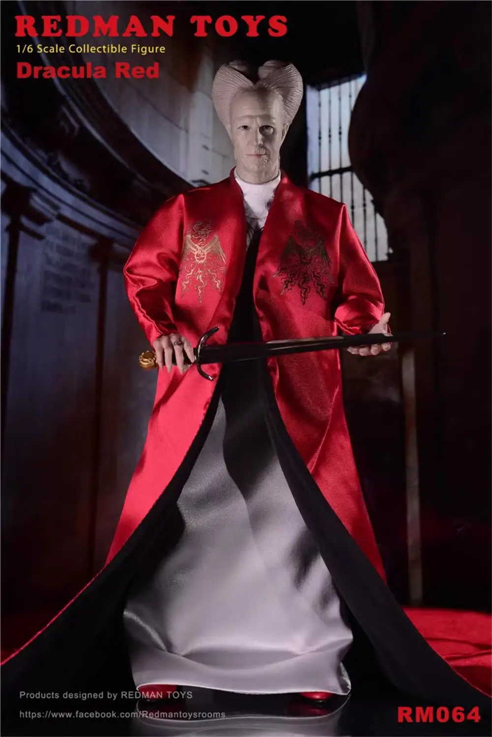 REDMAN RM064 Dracula Red Cloak Version Vampire Full Set