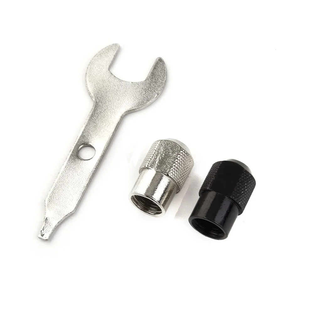 

3pcs M7 M8x0.75 Electric Grinding Chuck Rotary Tool Accessories With Wrench Keyless Faster Bit Swaps Dremel Rotary Tools