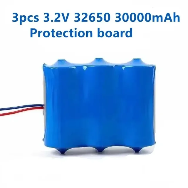 Nouvelle batterie de lampe solaire 3.2V batterie au Lithium de grande capacité lampadaire solaire batterie de projecteur avec panneau de Protection lampe 1