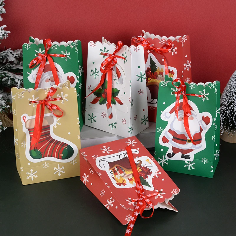 Christmas Kraft Wrapping Paper Waterproof Vintage Christmas Gift Wrap Kids  Kraft New Year 2024 Box Decorative Wrapping Paper - AliExpress