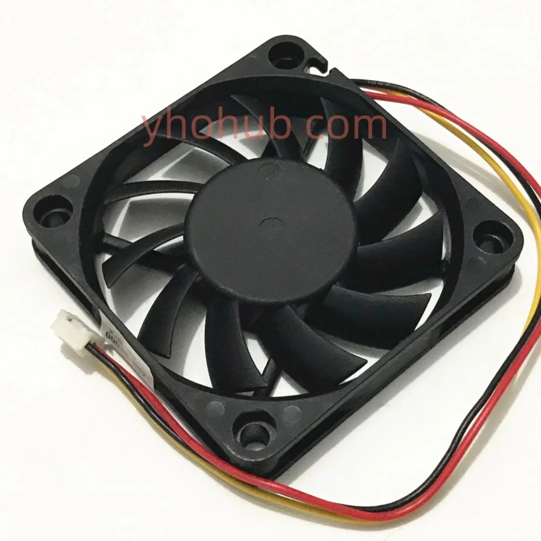 Ventilador de Refrigeração do Servidor de Fios de Evercool Ec6010l12er Dc12v 0.14a 60x60x10 mm - Imagem 3