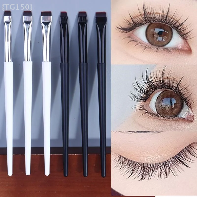 1개 플랫 헤드 래쉬 펌 브러시, 전문 속눈썹 라미네이션 및 리프팅 도구 {ZYAT-1}