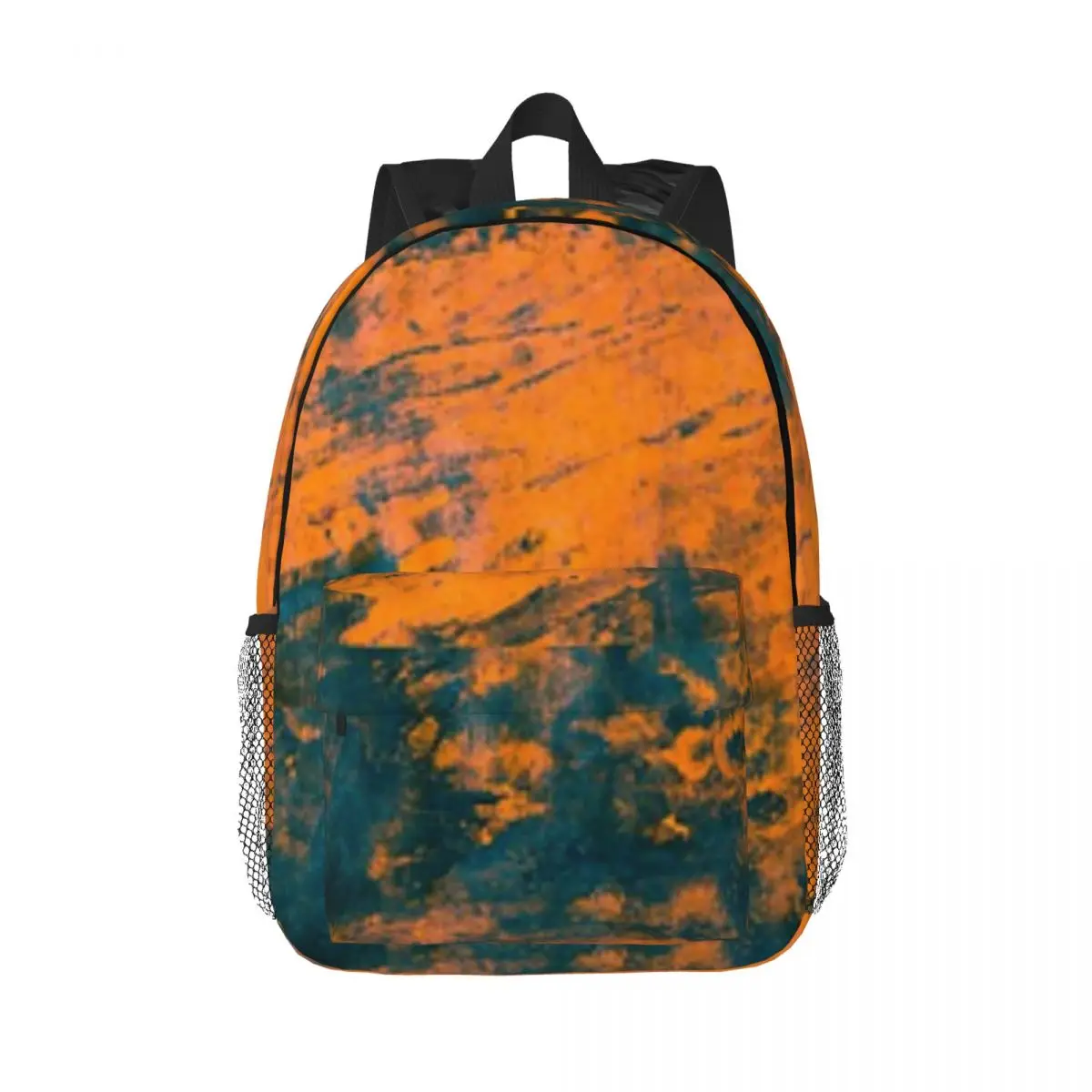 

Blue-orange Forest For Girls,kids,boys Large Capacity Student Backpack Cartoon School Backpack 15inch