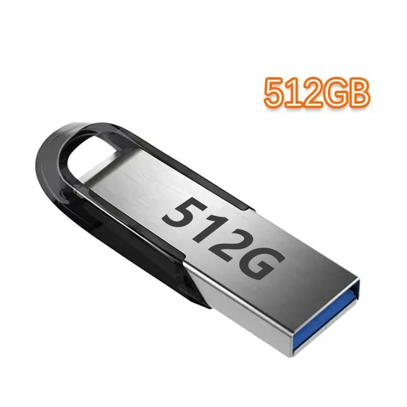 High-Speed Metal USB Flash Drive - 2TB Storage