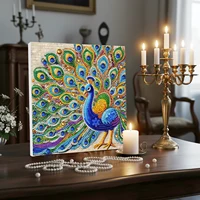 Special Shaped 5D DIY Partial Drill Diamond Painting Kits for Adults DIY Gift Home Decor Crystal Diamond Art With Frame 25x25cm 2