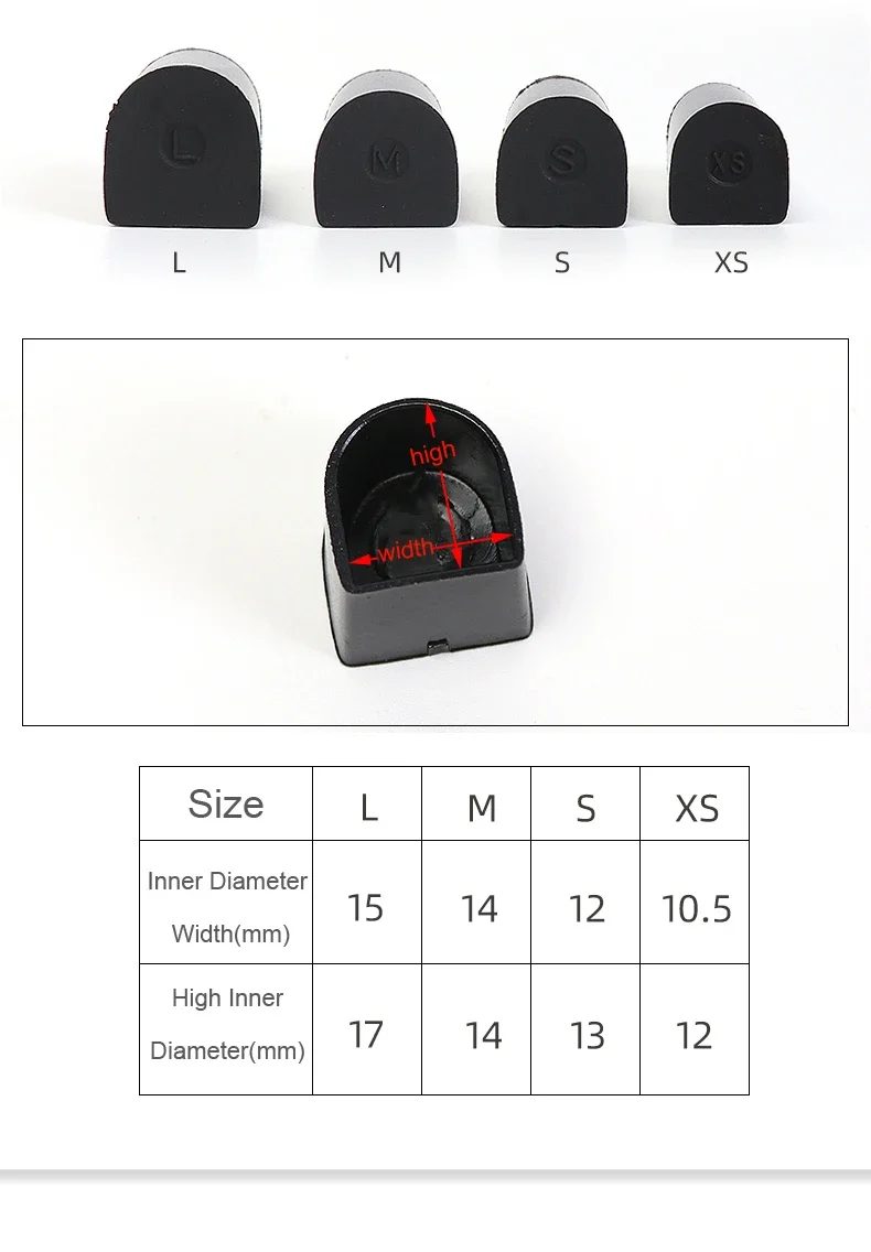 1Pair Heel Protector Women High heels Protective Cover Non-slip Wearable Heel Cover Shock absorbing Shoes Accessories