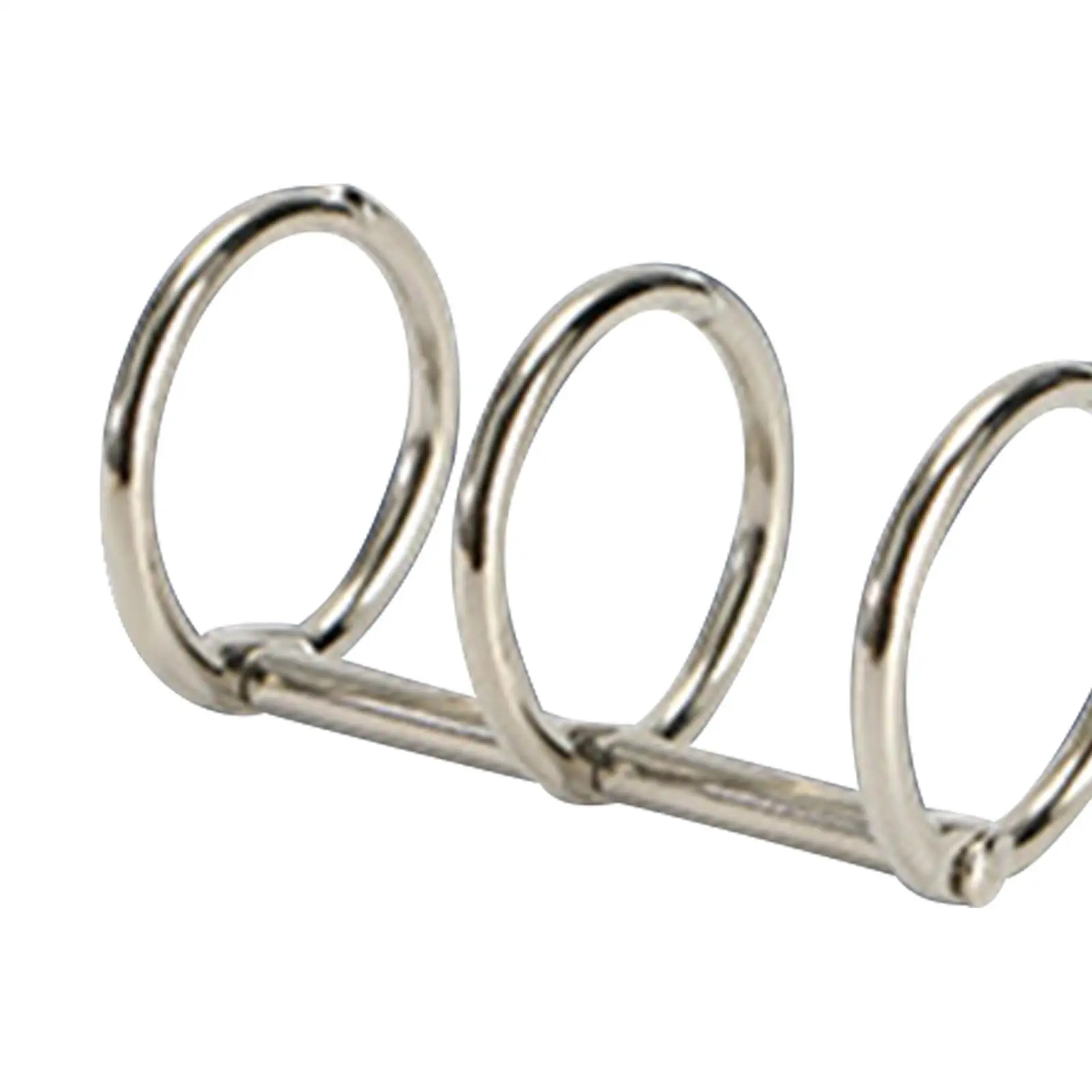 5x 3 Ring Metal Loose Leaf Binders Snap Split Hinged Book Rings for Notebook Diary DIY Travel Diary Photo Album Binding metal ring binder,metal binder ring,book binding supplies