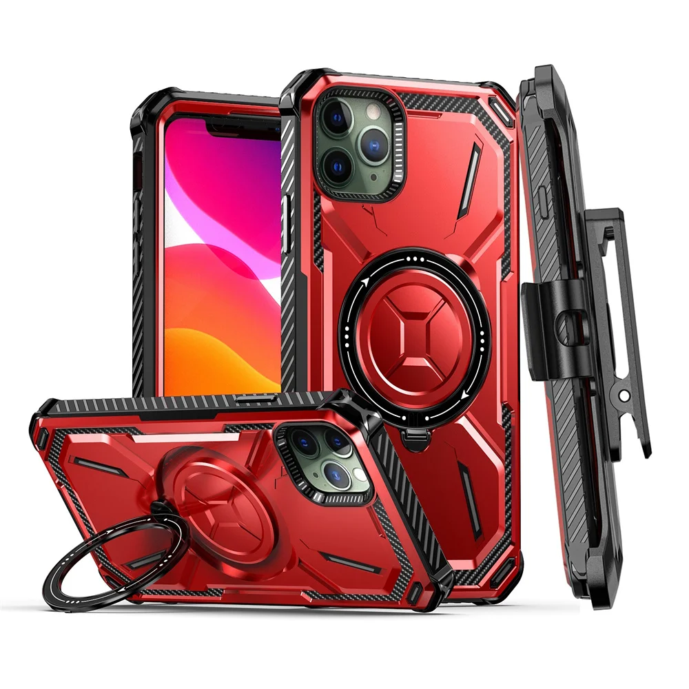 Coque transparente pour iPhone 14 Pro Max, [Test de chute de qualité militaire] contour Violet foncée - TORRAS MoonClimber - Zone Affaire