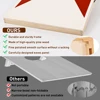 Solid Wood Premium Cornhole Set -  3 Feet x 2 Feet Game Boards, Includes Set of 8 Corn Hole Toss Bags 3