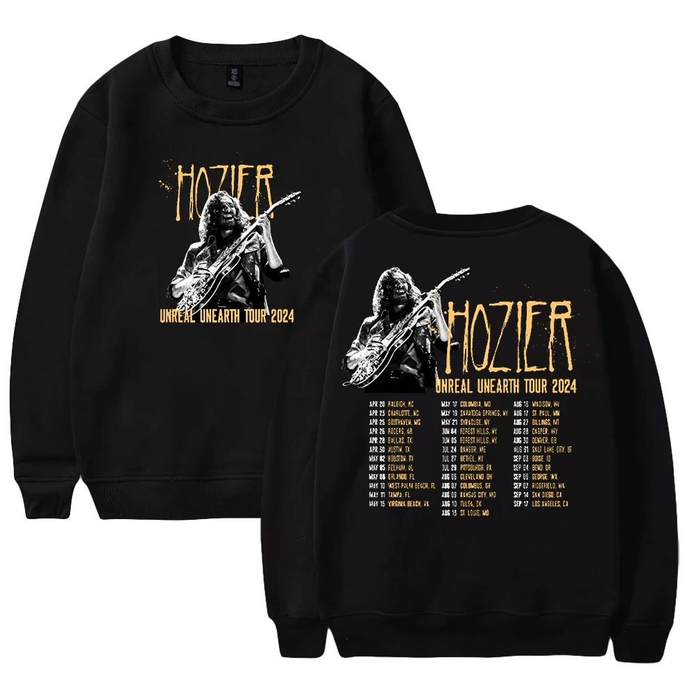 

Hozier Unreal Unearth Tour 2024 Merch Pop Singer Crewneck Long Sleeve Streetwear Women Men Sweatshirt Fashion Clothes
