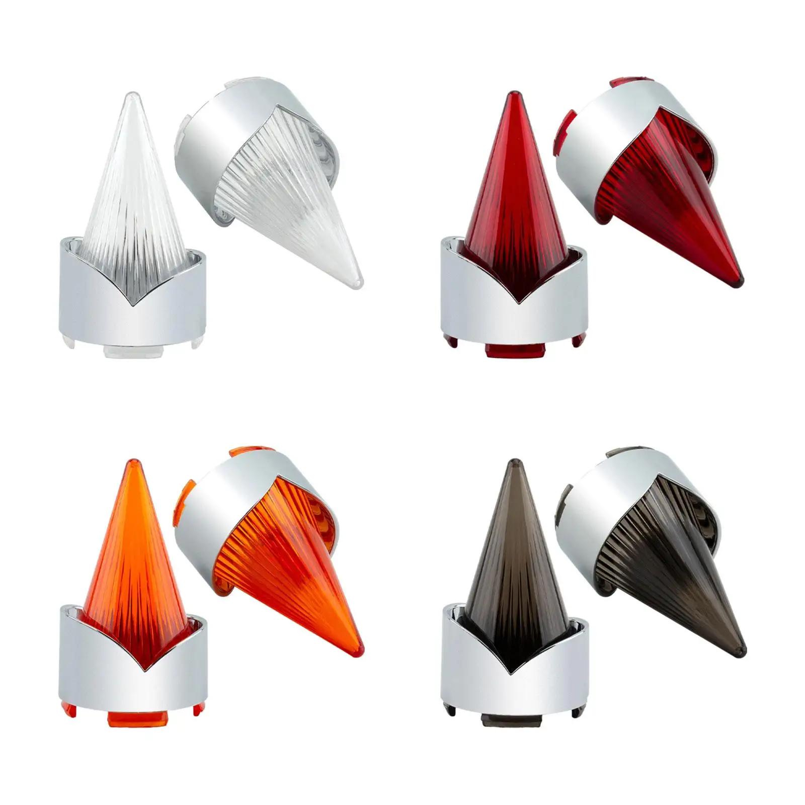 

2 Pieces Turn Signal Lens Cover Lamp Shell for Road Glide Street Glide