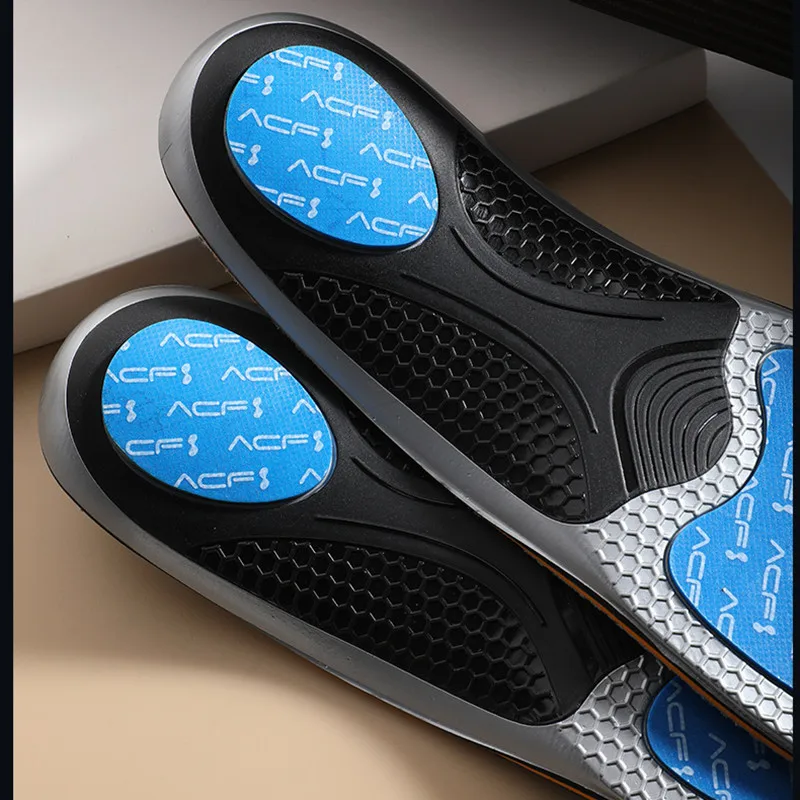 The ACF Orthotic Shock-Absorb Insoles Orthopedic Flat Foot Health Sole Pad For Shoes Insert Arch Support Pad For Protect Knees