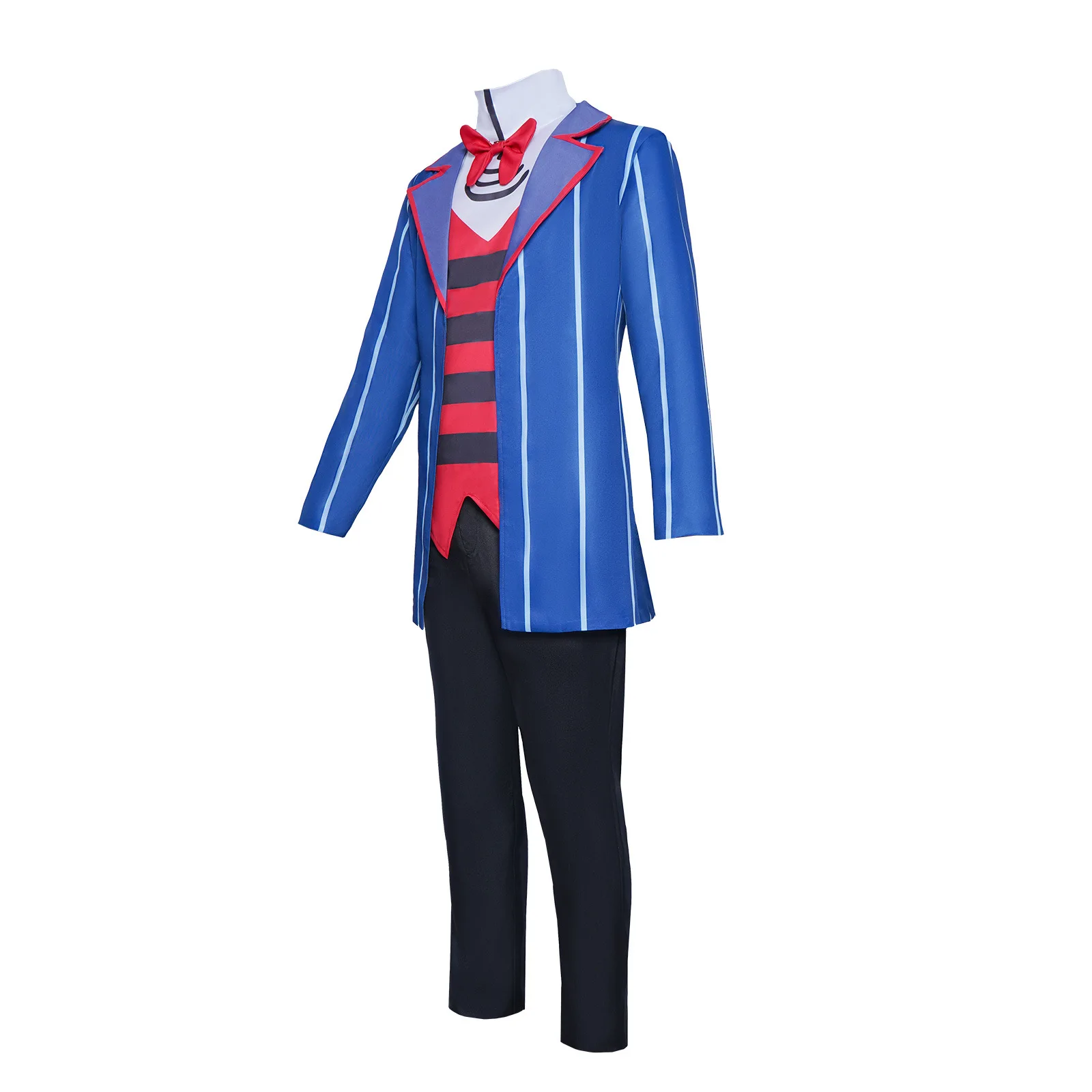 Hazbin Hotel Vox Red and Black Suit Cosplay Costume