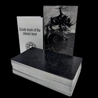 12x7cm The Black Divination Tarot Deck with Guide Book - Featuring Gothic Artwork and Intuitive Symbolism 1