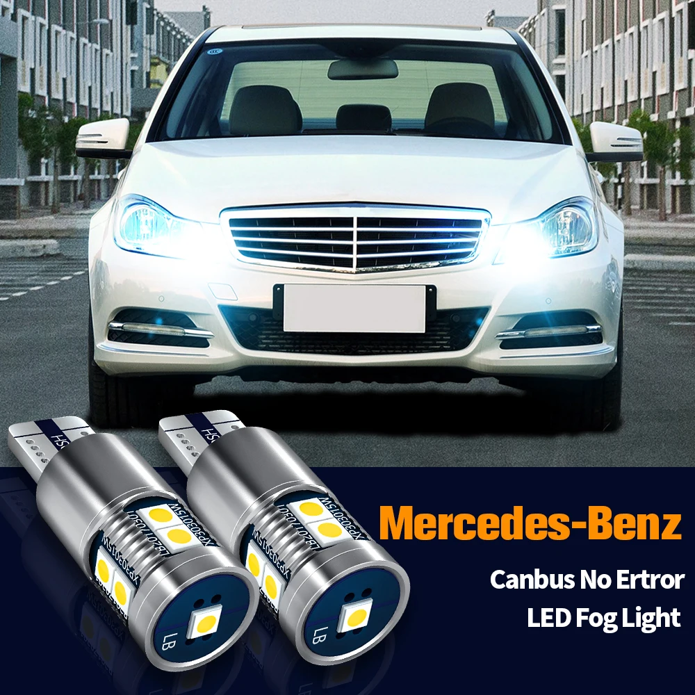 

2pcs LED Clearance Light Bulb Parking Lamp Canbus No Error H6W BAX9S 64132 For Mercedes Benz C208 A208 W210 S210 CLK E Class