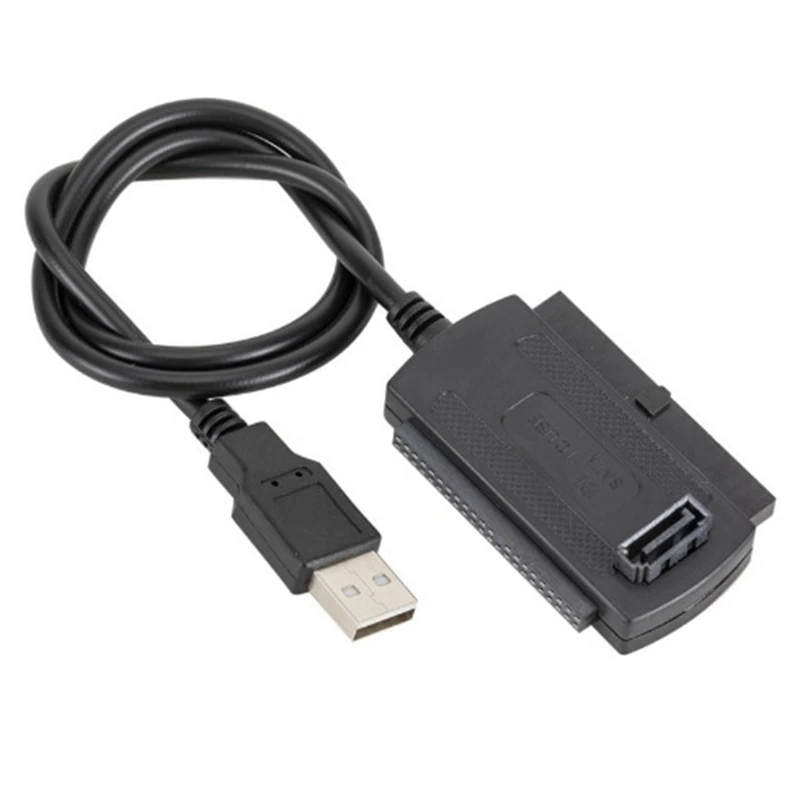 

Переходник с USB на IDE SATA, адаптер SATA 2,5, 3,5 дюйма, Кабель-адаптер для жестких дисков для ПК, ноутбука, ноутбука