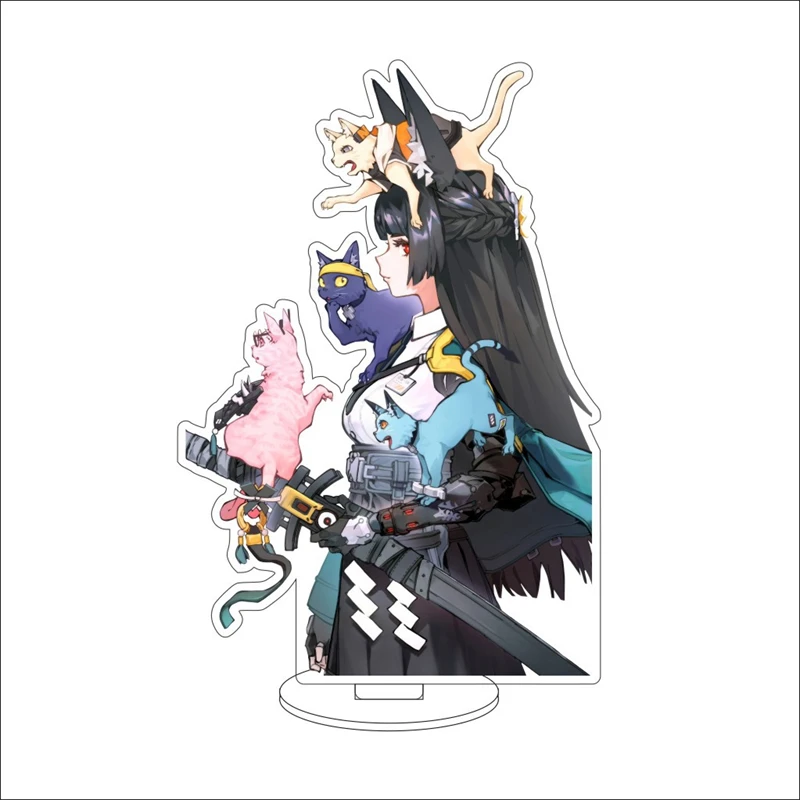 Acrylic Figure Stand - Cute Desk Decor Sign - Game-Inspired Peripheral Gifts