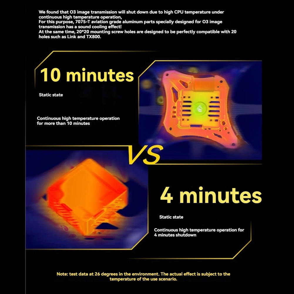 【독점 거래】{FPV 레이싱 드론용 SpeedyBee Bee35 Pro LED 3.5인치 프레임 키트, O3 HD VTX 드론 부품용