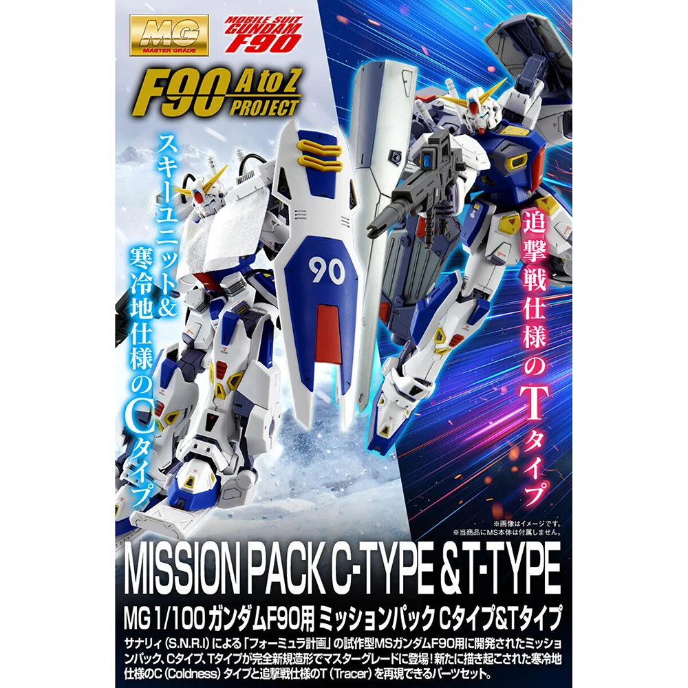 

In Stock BANDAI PB LIMITED MG 1/100 F90 C&T Special weapon accessories Task Equipment Package Special for assembling models