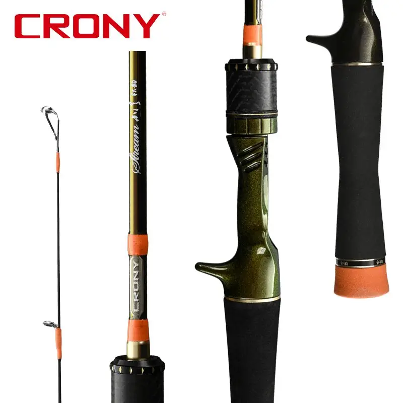 Crony Carbon Ultralight Spinning Casting Fishing Rods 1.45m 1.68m