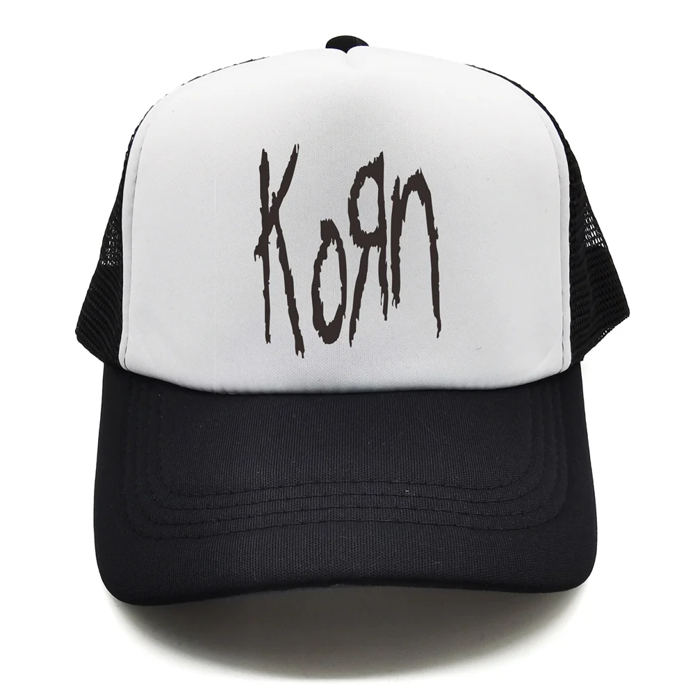 Korn Metal Rock band Trucker Cap Summer Men Funny Korn Hat Baseball ...