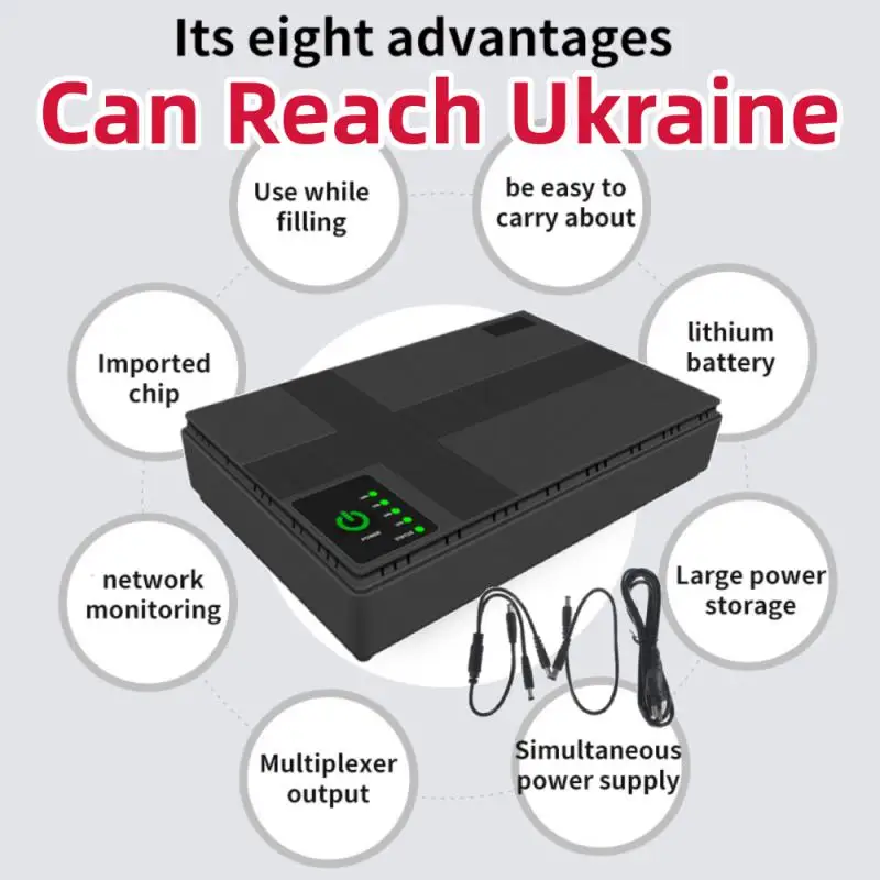 

Портативный источник питания для Wi-Fi-маршрутизатора, 10400 мАч, 5-24 В