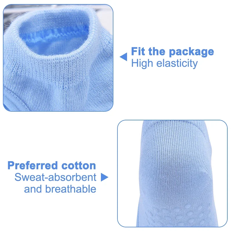 Breathable Women Pilates Socks Anti-Slip Backless Yoga Socks Ankle Ladies Ballet Dance Sports for Gym Fitness High Quality