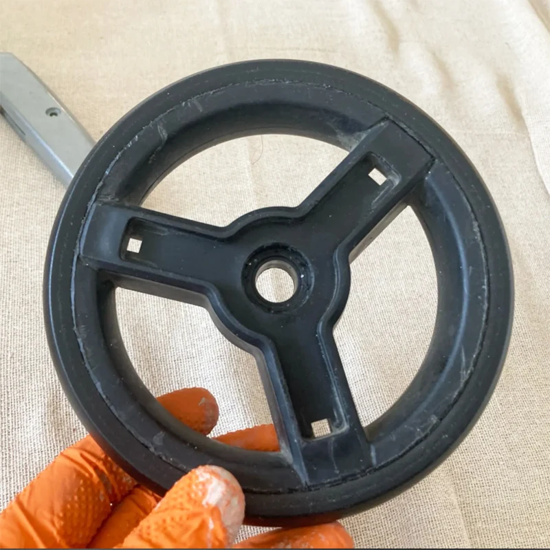 Jet Rear Wheel Tire Also For Silver Cross Nova Back Wheel Tyre Cover PU Tubeless Baby Buggy Replacement Accessories
