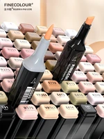 FINECOLOUR EF102 Double-headed Skin Color Markers Oily Alcohol Sketch Drawing Dual Art Marker pen School Art Supplies 1