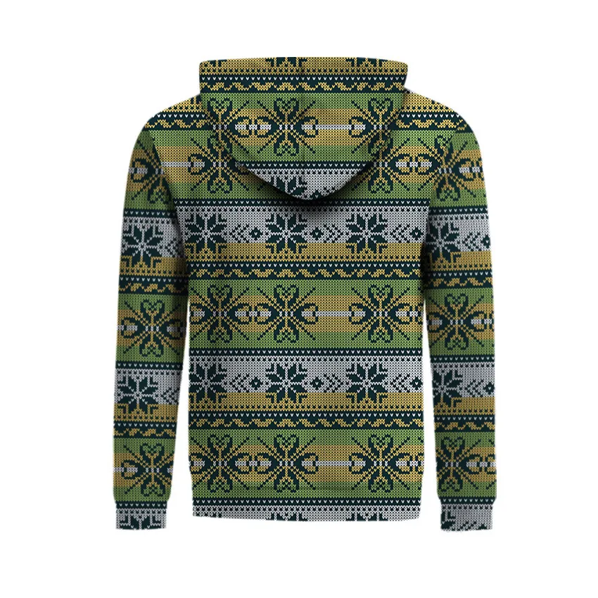 2023 New Autumn/Winter Christmas Men's and Women's Hooded Sweater Sweatshirt Long Sleeve Shirt Hooded Sweater