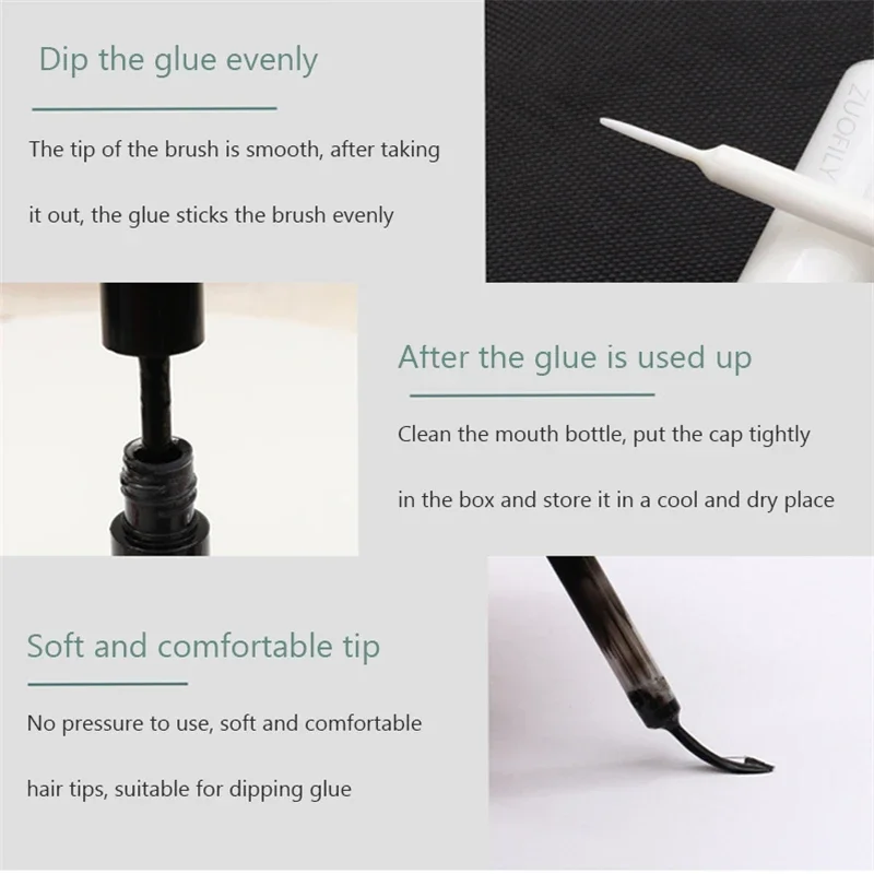 5ml eyelash glue long lasting grafting lashes quick dry adhesive no irritant makeup
