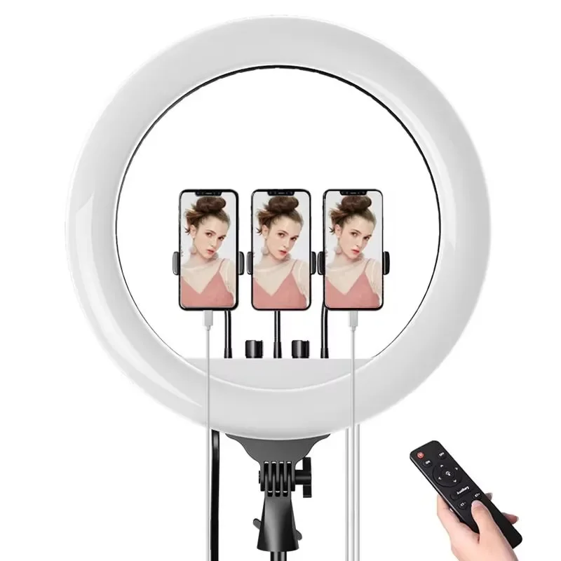 Mini Luce Di Riempimento Clip Con Batteria 1200 MAh Per Telefono E Trucco - LED 62 Perline, Dimmerabile, Carica Type-C - 2