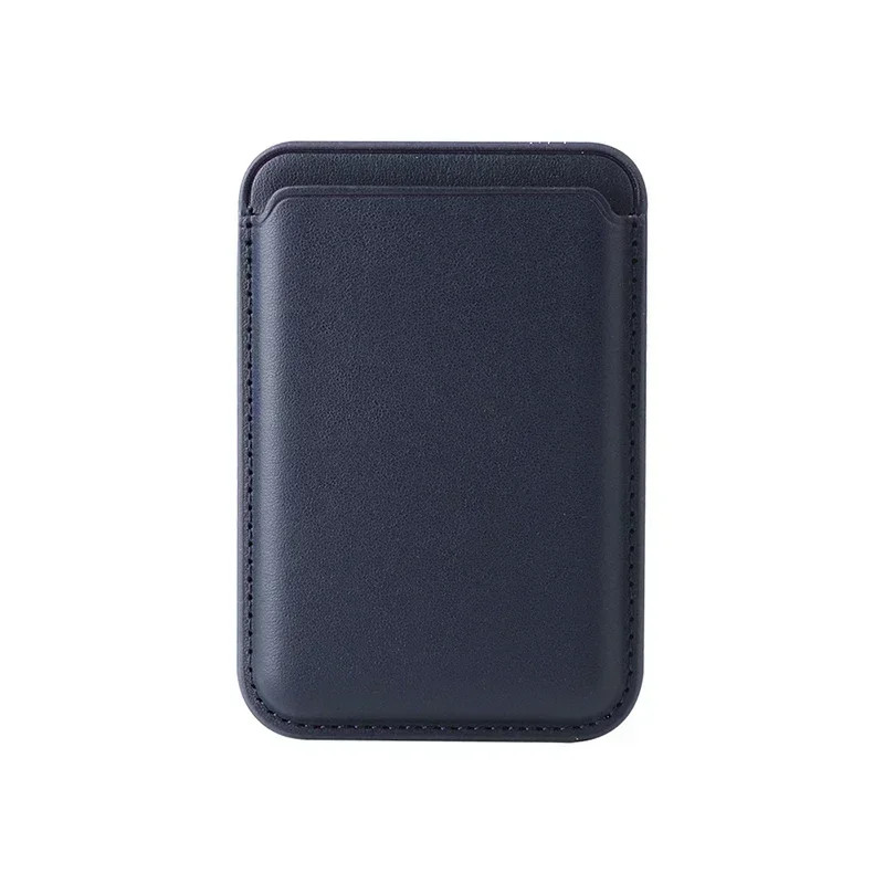 Magsafe Leather Magnetic Card Holder Wallet with Card Slots Accessory