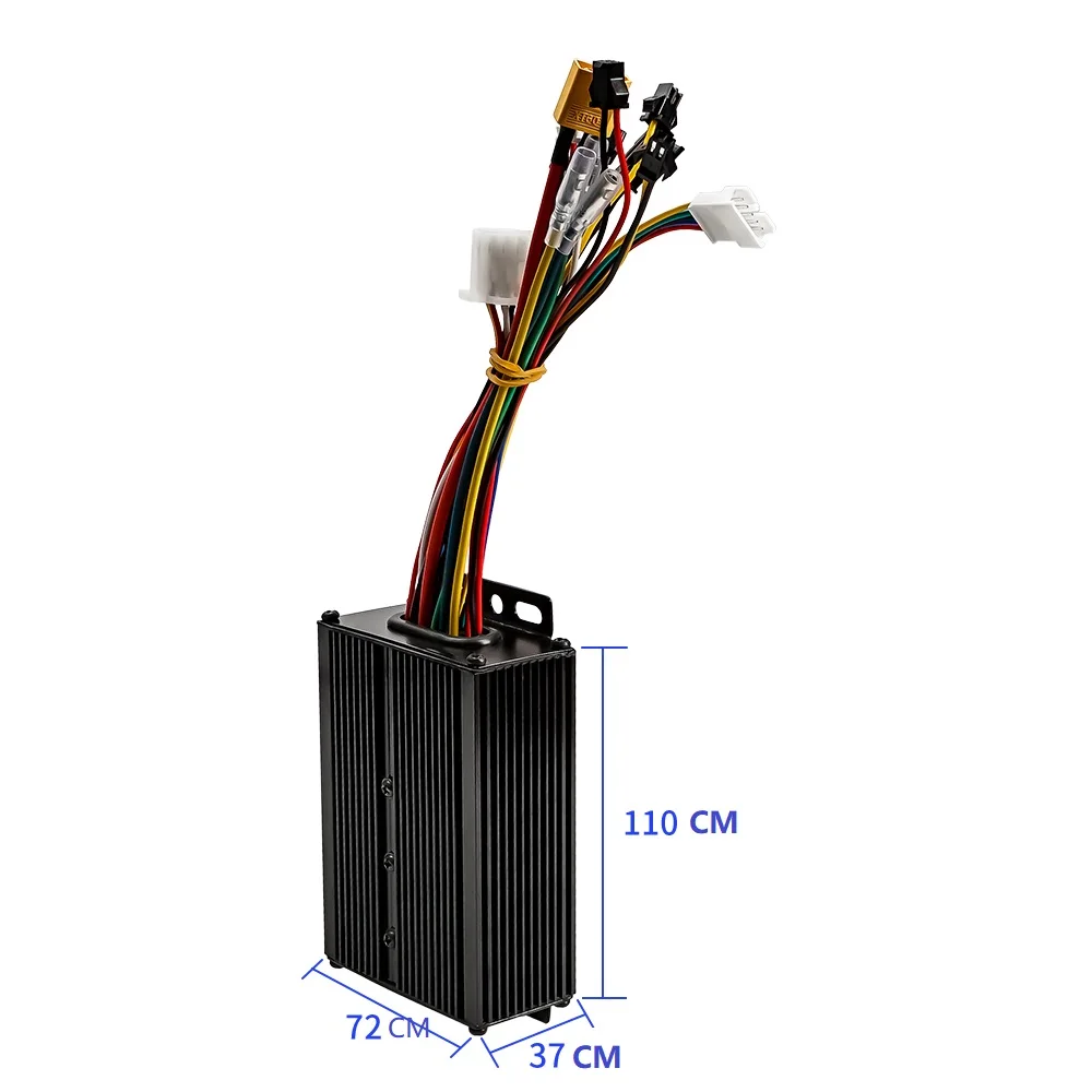 Description Picture 5 of itemElectric Bicycle Controller Kit 36V 48V 1000W 1500W Dual Mode Sine Wave Controller With SW900 LCD Display Throttle Accelerator