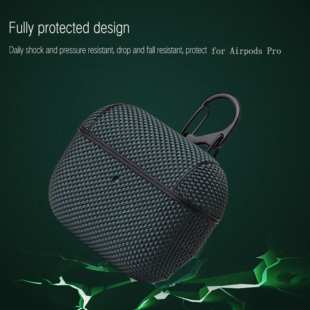 Case for Airpods Pro 2 nylon For AirPodsPro Textile Cloth Air pods 3 2 Airpod pro anti Fingerprints protector for Airpods pro 2