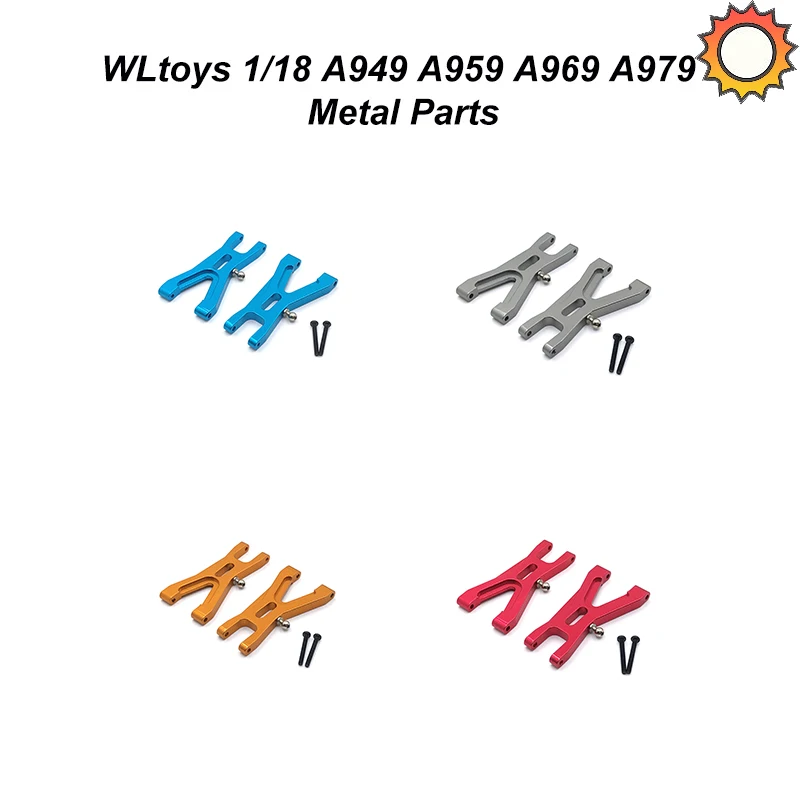 

WLtoys 1/18 A949 A959 A969 A979 K929 Remote Control Car Parts Metal Upgrade Rear Swing Arm