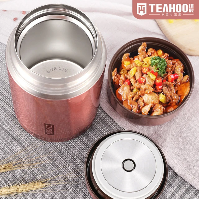 Insulated Food Container Stainless Steel  316 Stainless Steel Thermos  Containers - Lunch Box - Aliexpress