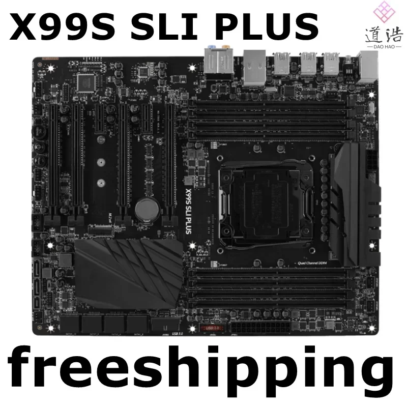 For X99S SLI PLUS Motherboard 128GB M.2 PCI-E3.0 LGA 2011-3 DDR4 ATX X99 Mainboard 4 For X99S SLI PLUS Motherboard 128GB M.2 PCI-E3.0 LGA 2011-3 DDR4 ATX X99 Mainboard - Image 2