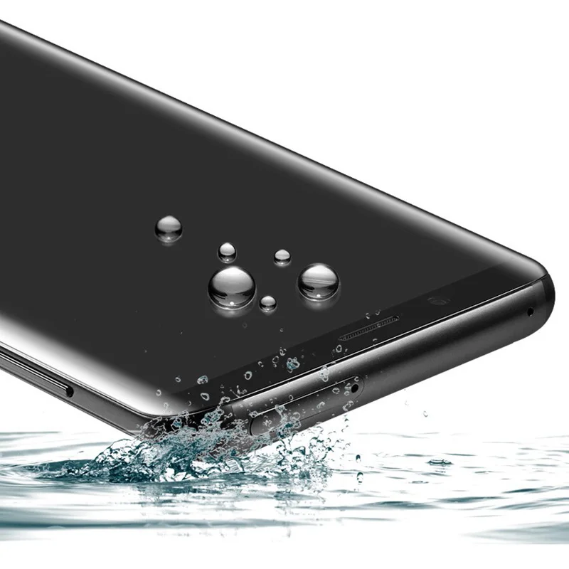 Curved Tempered Glass Full Cover Screen Protector - 2/4 Pack