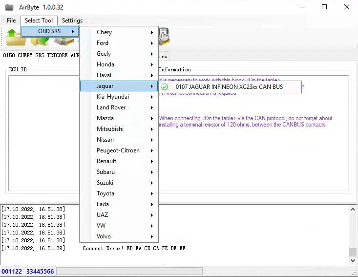 Airbag SRS Crash Daten Reset Tool AirByte 1.0.0.32 Software ECU Programmierer für Können Bus CRASH Klar Unterstützung Jede OBD2 J2534 werkzeug – Detail 22